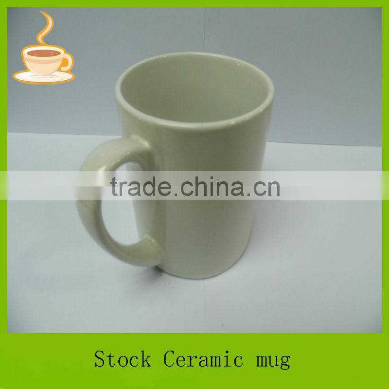 9oz square coffee mug hot sale, blank ceramic mug, plain ceramic coffee mugs