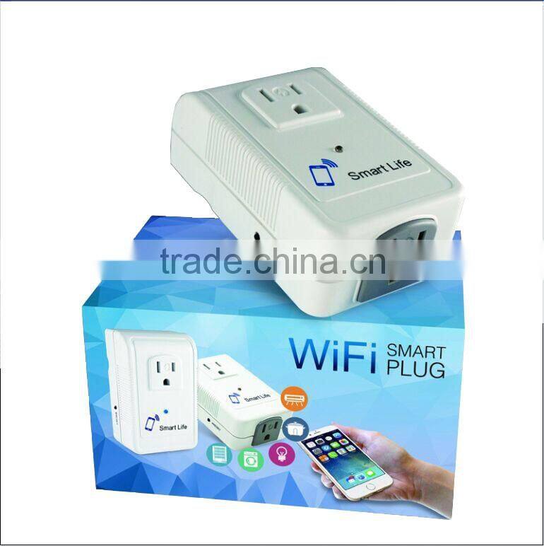 WiFi/GSM wireless smart home power plug socket