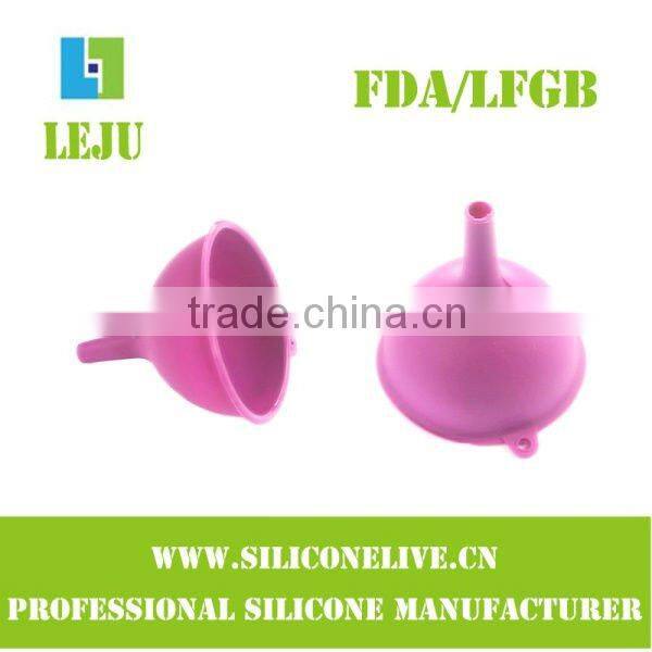 Food grade silicone disposable funnel comply with FDA
