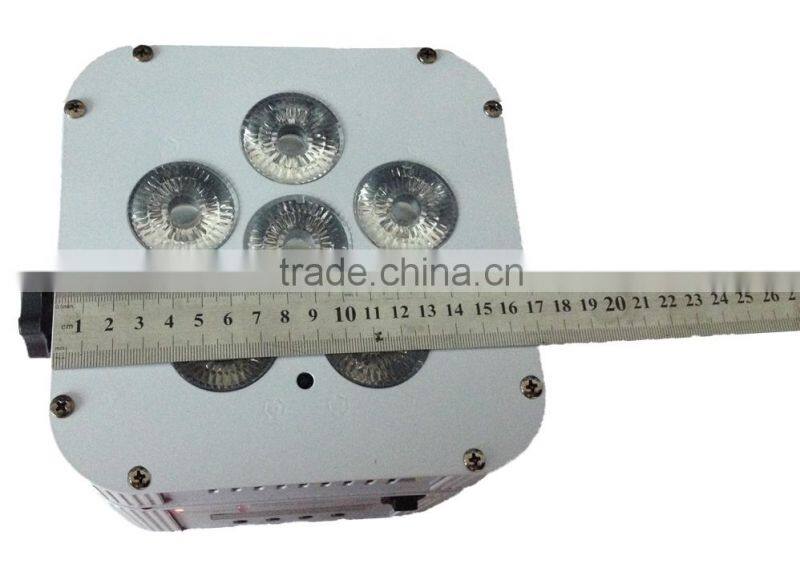 LED 6pcs 4in1 RGBW LED Outdoor &Indoor RGBW Wireless Dmx Disco Light LED Par Light for Nightclub LED Par Can Light