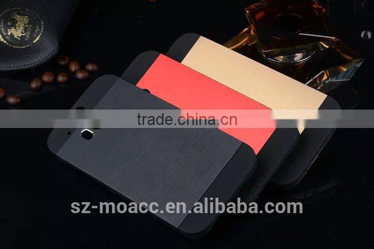 Wire drawing aluminum metal case for htc one m8