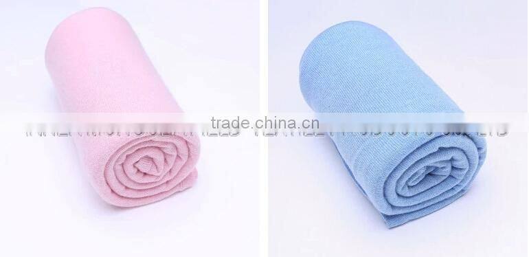 Baby Blanket Knit 100% Cashmere Blanket