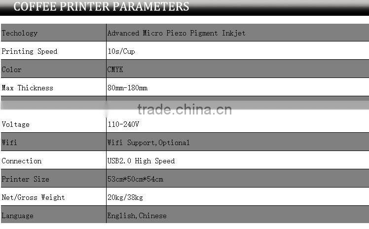 cookie diy printer for sale, Digital flatbed coffee priner, flatbed printing machine for coffee