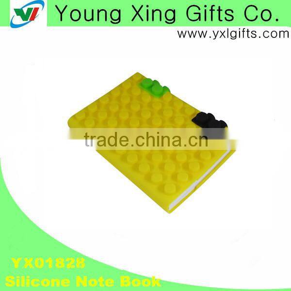 Hot sale silicone notebook 2014/notebook