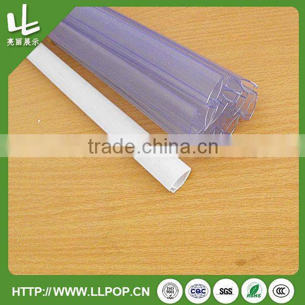 transparent plastic poster pole