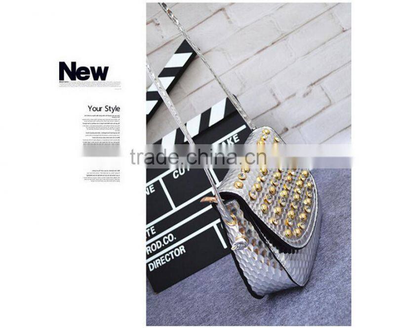 2015 new design ladies mini shoulder handbag for stock