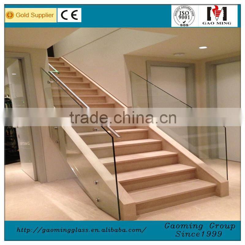 Glass Stair with Glass Handrail