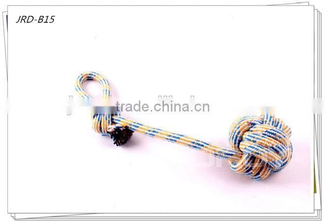 new design waving cotton jute rope pet dog chew