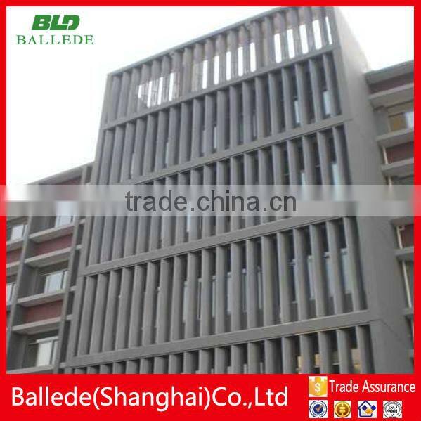 custom shape wall aluminum louver window