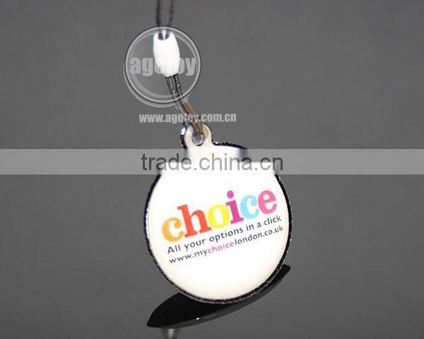 Custom London Souvenirs Mobile Phone Straps Microfiber PVC Screen Cleaner