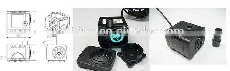 7V 1.5W Low Noise Portable Solar Pond Pump