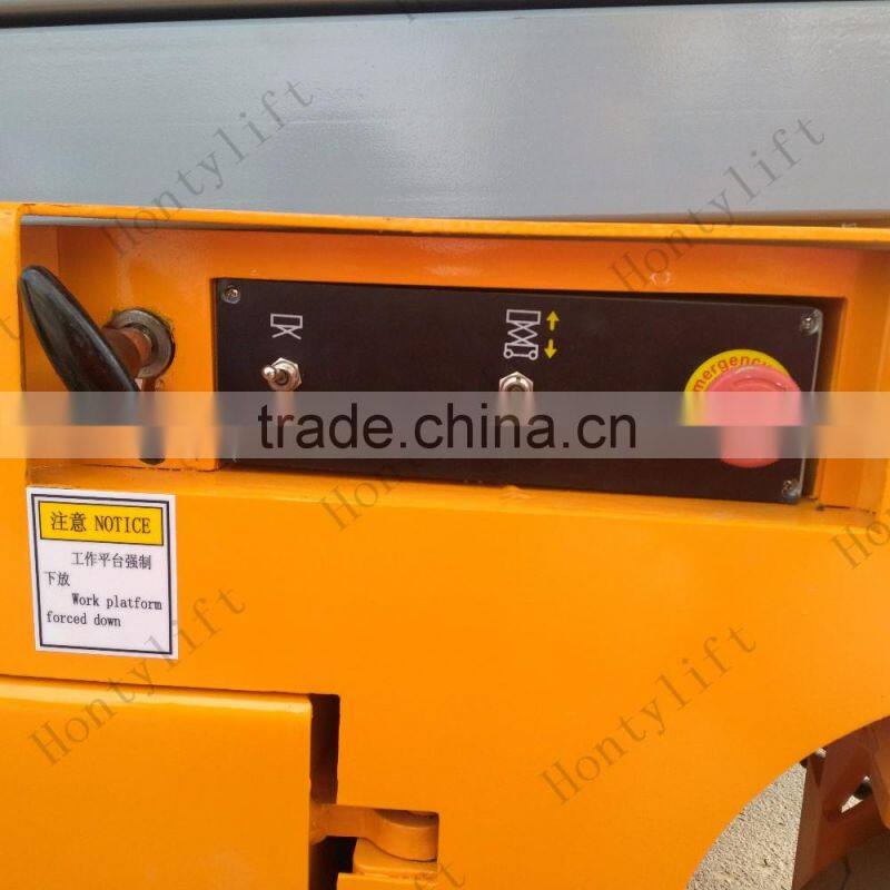 ISO9001:2008/CE certificate China factory sales scissor lift elevator