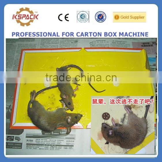 pest control trap gluing equipment/insect killer sticky trap making machine/hot melt adhesive glue machine