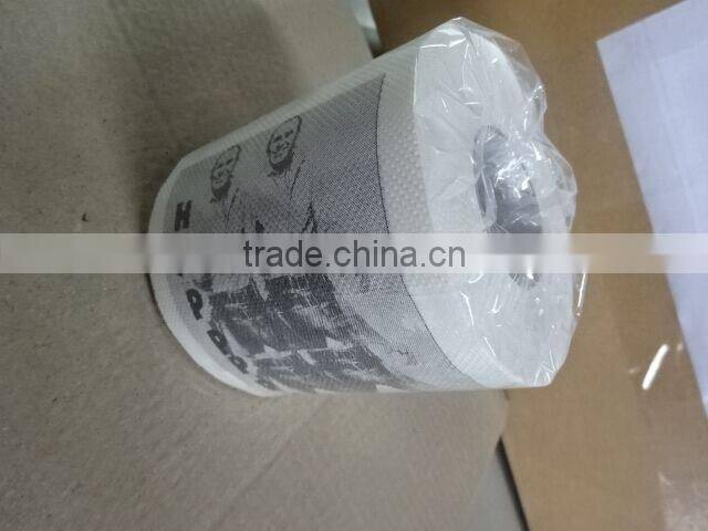 custom designed novelty printed toilet paper