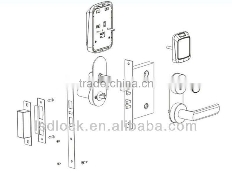 LSD8208 Wireless Network Hotel Lock