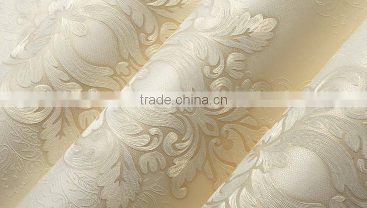 modern fashion wallpaper european style flock wallpaper