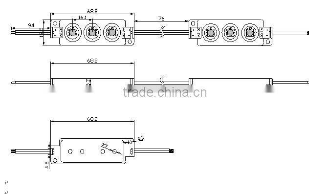 5050 smd led module light ,rgb led module ,module led smd 5050 DC12V
