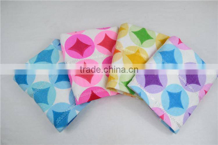 Custom Printed Towel Cotton printed hand towel face towel for adults and baby SP-118