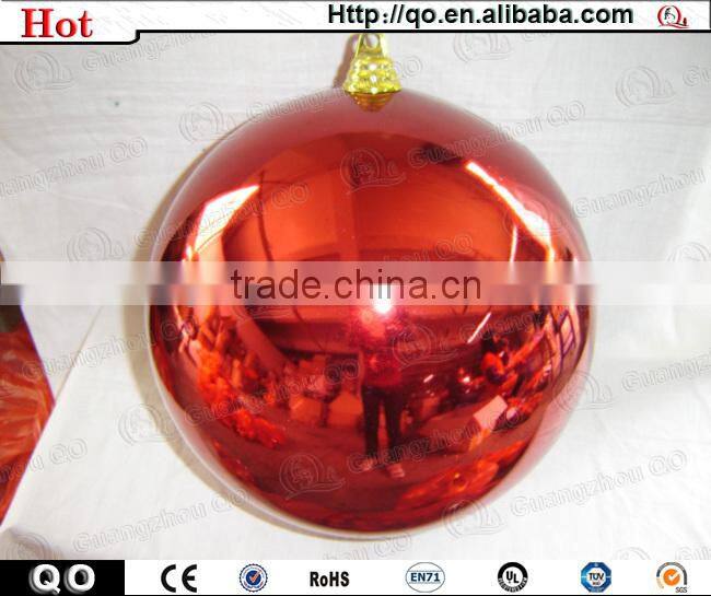 2014 best selling colorful plastic christmas ball for X'mas decoration