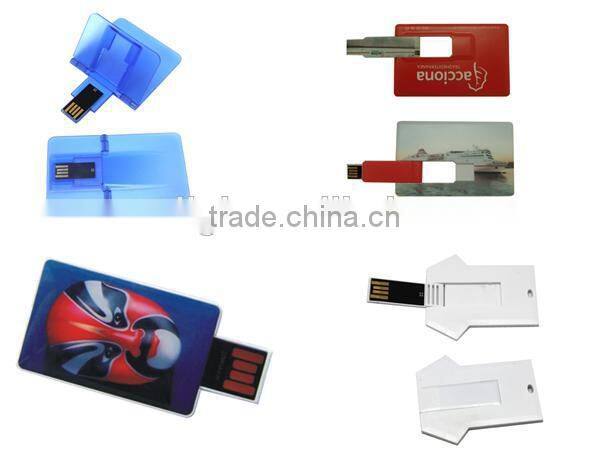 promotional small round card style USB flash drive
