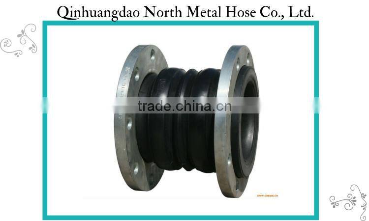 Double-sphere Spherical expansion joint, rubber compensator with two balls