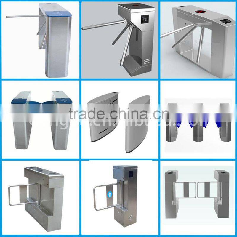 RFID card reader swing optical turnstiles
