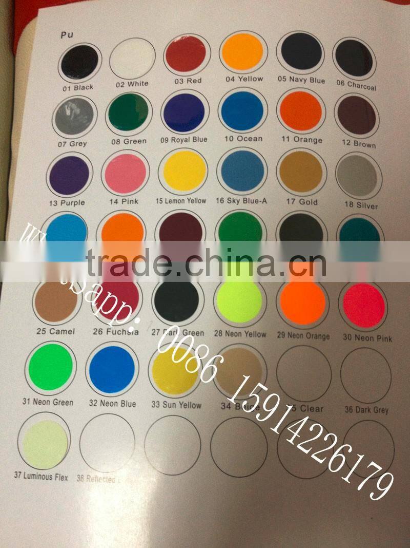 red color laser PU heat transfer vinyl