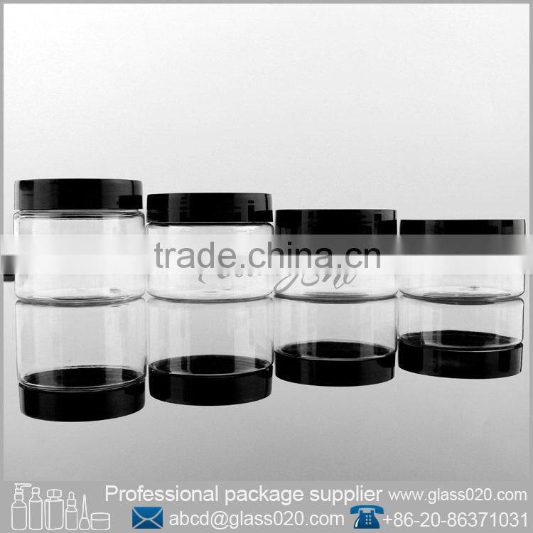 large plastic jars for cosmetic cream