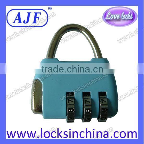AJF best digital luggage combination bag lock for travel bag or luggage bag