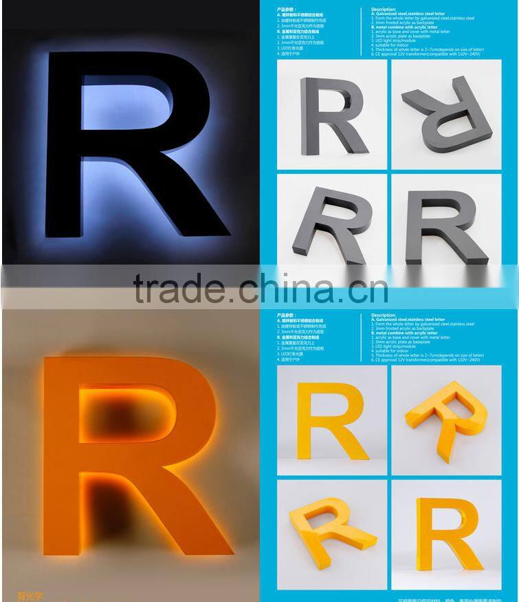 led 3d acrylic light sign board price