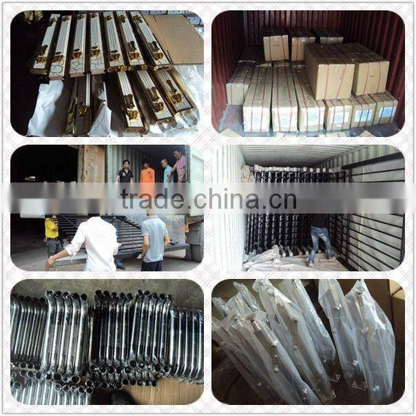 Europe market quality indoor glass stair railings