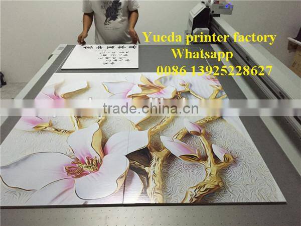 UV Flatbed Printer for glass wood MDF acrylic printing