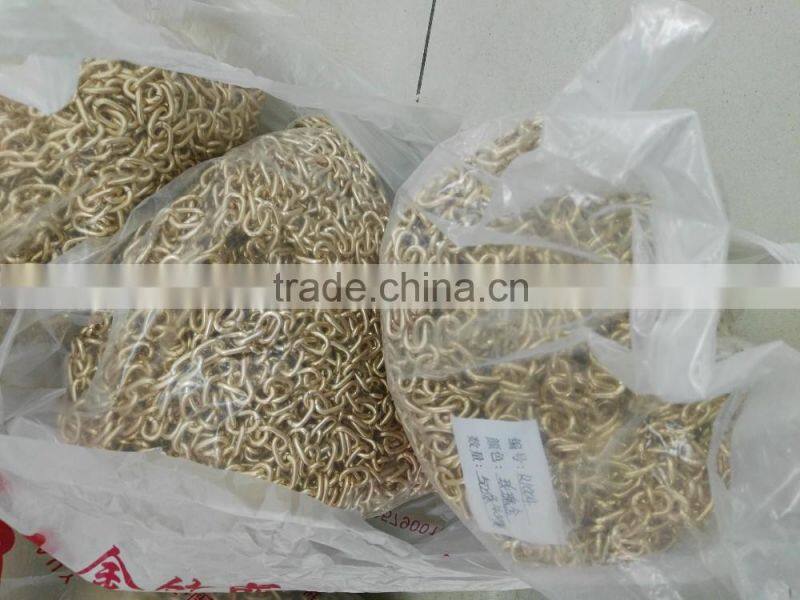 NBD Fashion clothing metal decorating neck chain,shoes chains, custom made chain