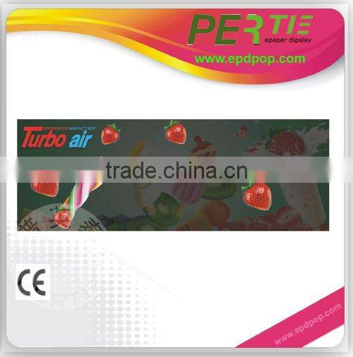 digital signage wall mount pop display rack epd screen epop e paper display circular display promotional cards