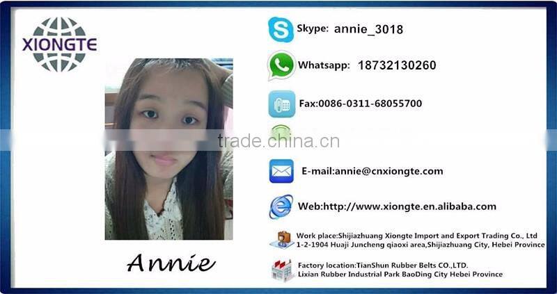 Tianshun Brand high quality safety food industrial rubber conveyor belt