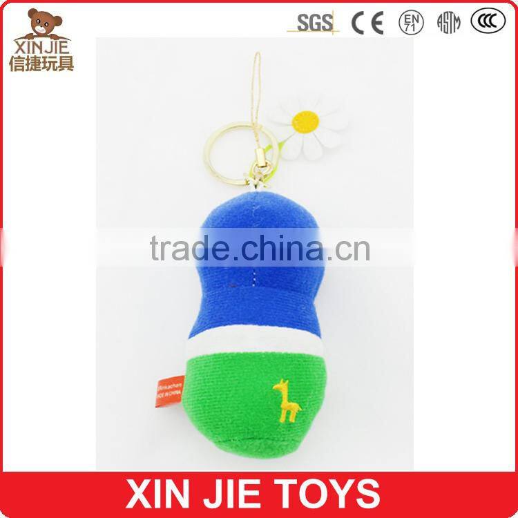 10cm plush mascot doll keychain 8inch soft mascot doll 100% polyester material mascot toys