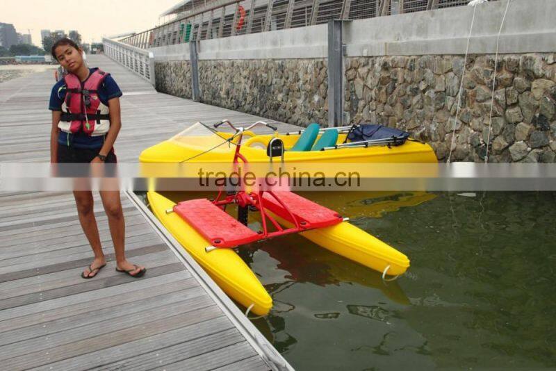 Popular good quality cheap adult water bike for sale, aqua bike