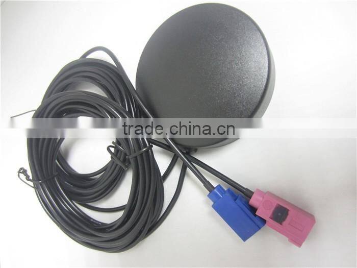 (Manufactory)good performance gps gsm antenna with fakra c and fakra d connector