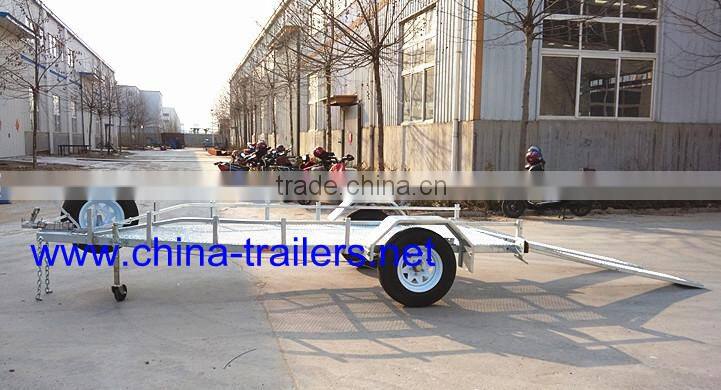 Mini Skid Steer Loader Trailer with Brake