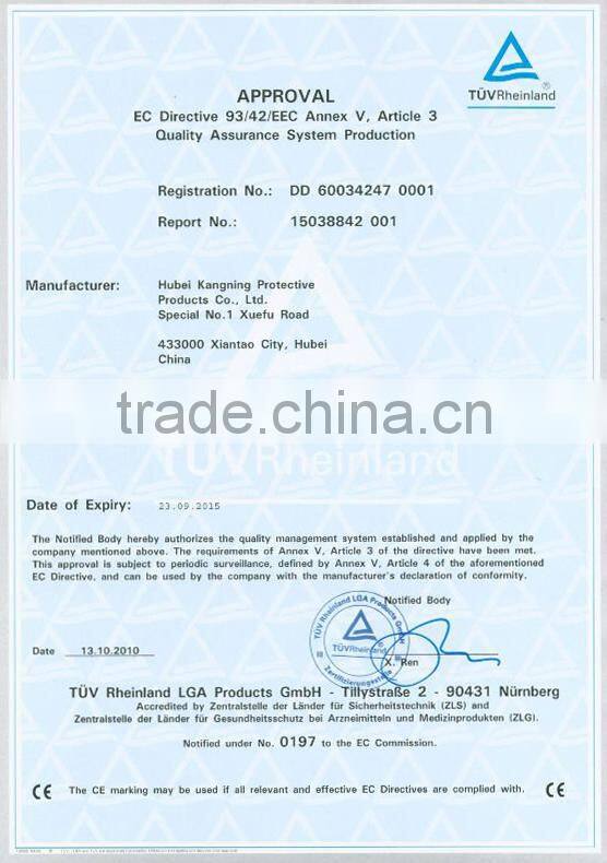 Custom Anti-odor Nonwoven Face Mask for Dentist