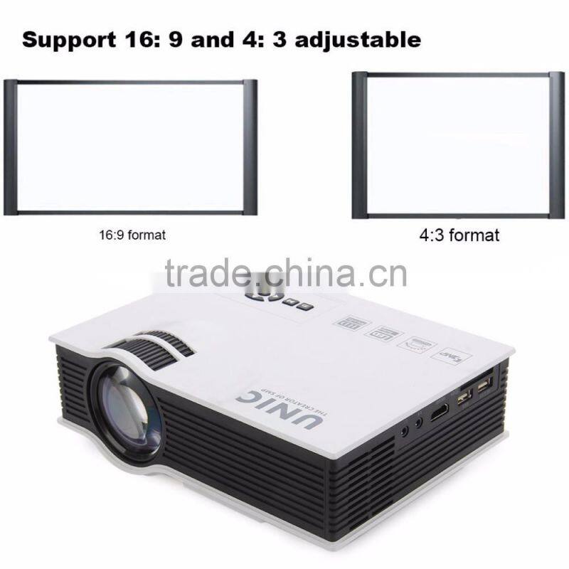 Upgrade UC40+ 800 Lumens Pro Mini Portable LCD LED Home Theater Cinema Game Projector