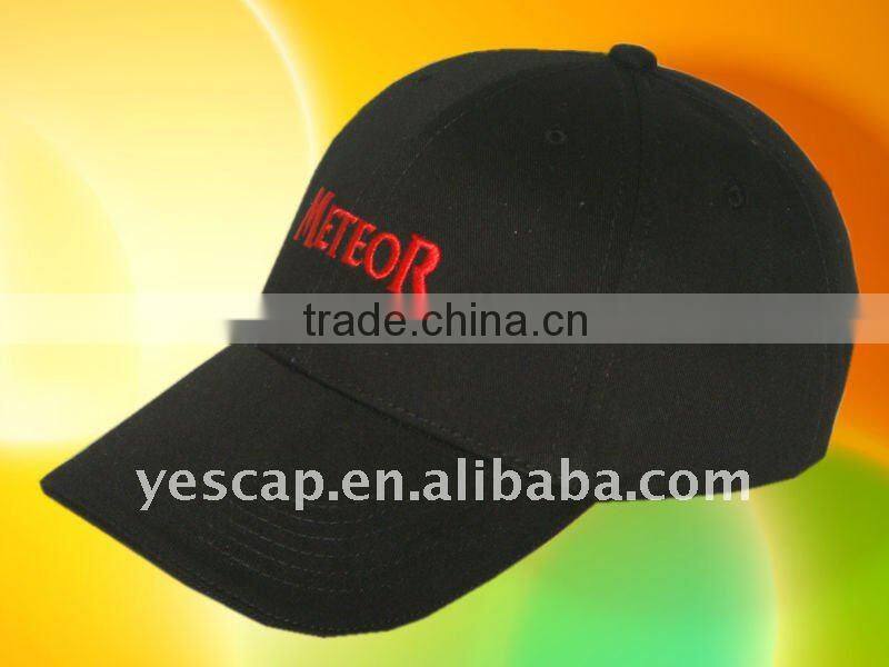 6-panel curve brim flexfit style Racing baseball cap