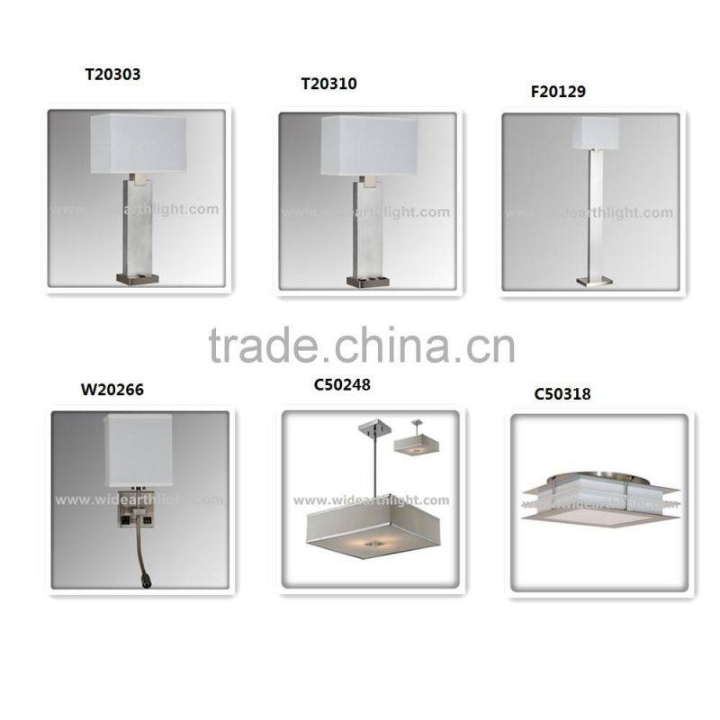 UL Listed USA Best Selling Hotel Light With Electrical Power Outlets And USB Port H30312