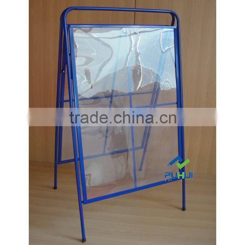 strong wind proof outdoor foldable graphic holder