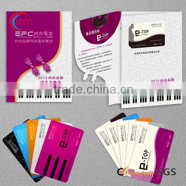 advertising product packing card/best price paper card