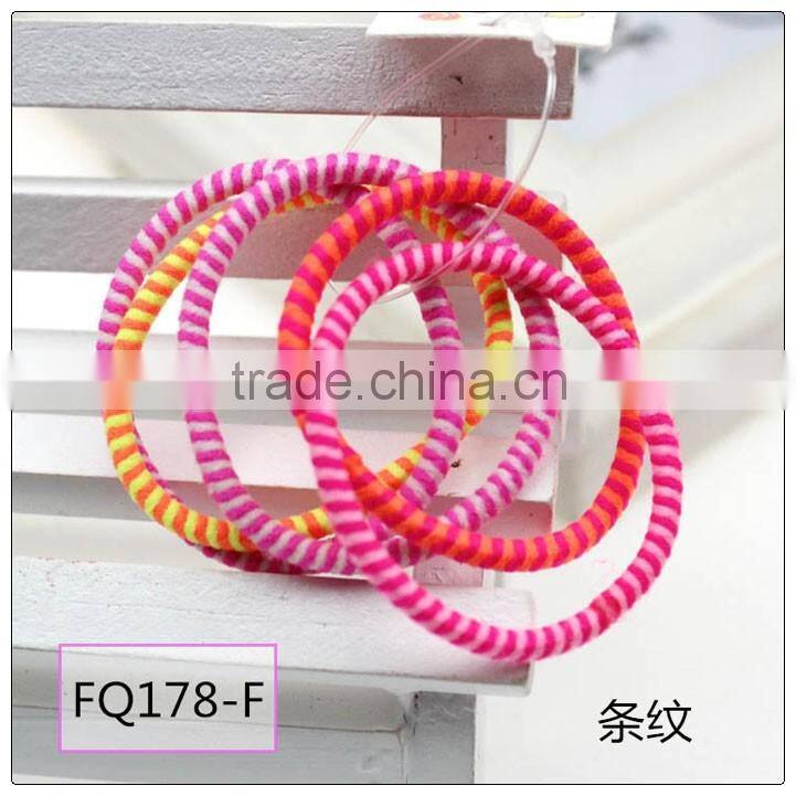 Kid's elastic hair bands, ponytail holders