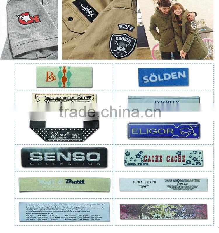 Directly Factory Professional Custom polyester care label in roll