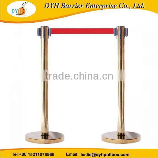 Bottom price crazy selling customized retractable belt barrier