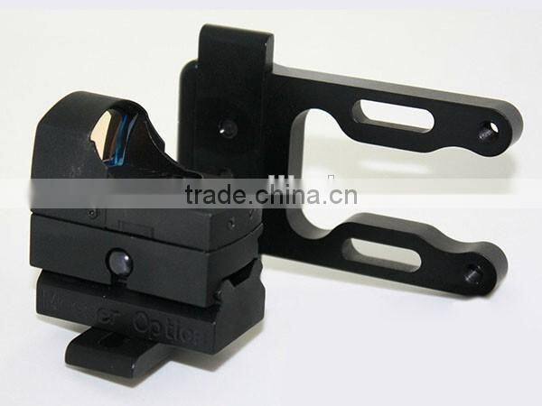 RL Archery Mini CNC Machined Bow Sight Mount Red Dot Laser Reflex Sight Scope Bracket fit Mathews Bowtech Bear all Compund Bow