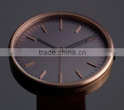 YB OEM watch logo minimalist unisex stainless steel watch